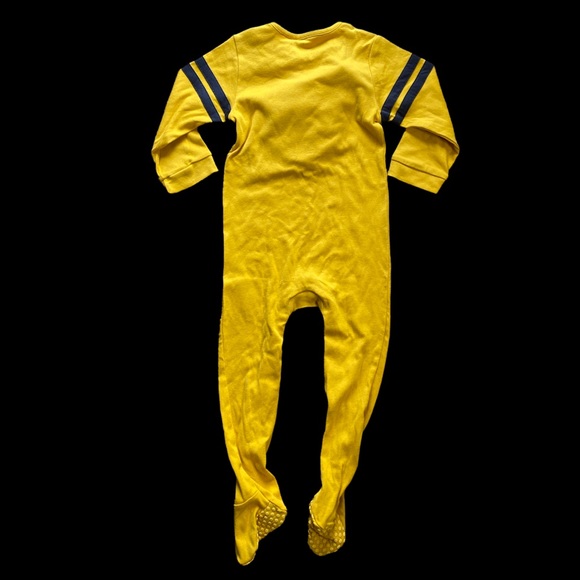 Harry Potter Hufflepuff Onesie Pajama & Bandana Set by Marks and Spencer - Picture 6 of 11